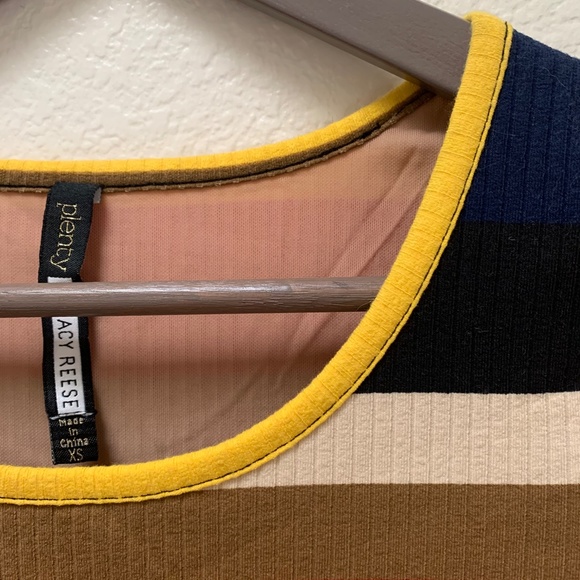 Plenty Tracy Reese Anthropologie Striped Midi - Picture 4 of 4